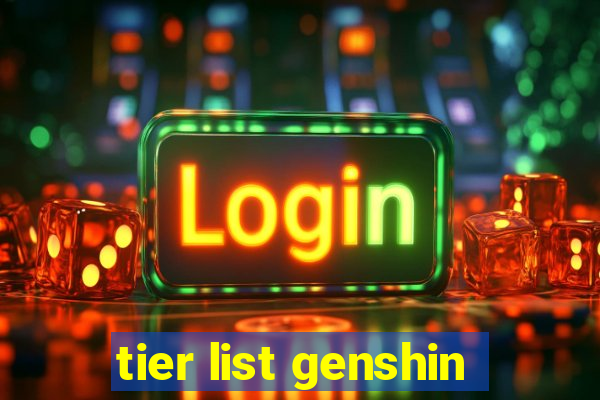 tier list genshin